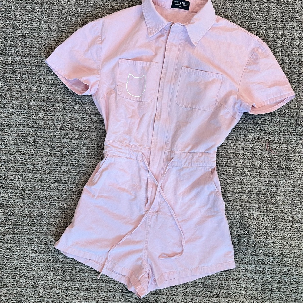Kittenish Utility Jumpsuit